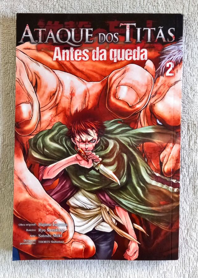 Ataque dos Titãs – Antes da Queda – Vol. 2 – Hajime Isayama – Touché Livros